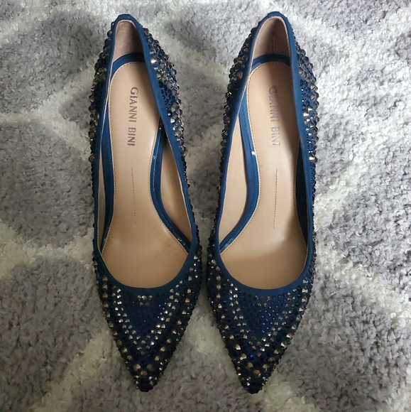 Gianni Bini rhinestone heels size 9 - Picture 7 of 9